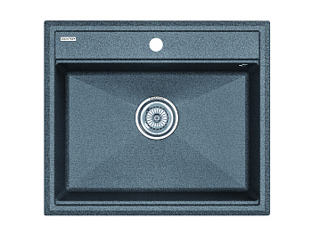 Кухонная мойка Paulmark STEPIA 60 PM115951-DG 60х50 цвет серый